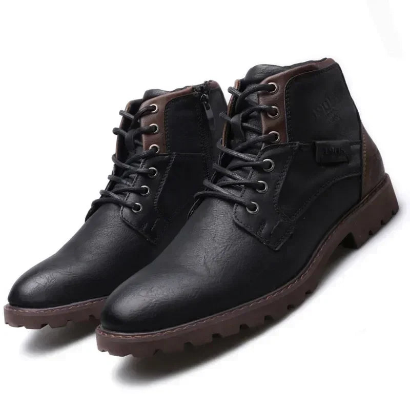 Autumn Outdoor Vintage Handmade Men’s Ankle Boots