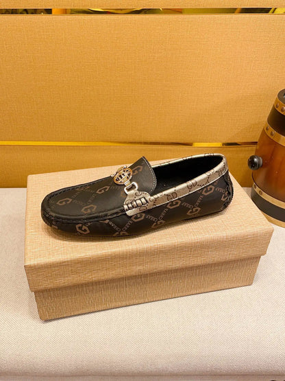 Soft Sole Business  Italian Designer Leather Loafers Shoes for Men