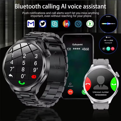 Huawei Men's GPS Smartwatch 1.85" AMOLED, NFC & Bluetooth Calls