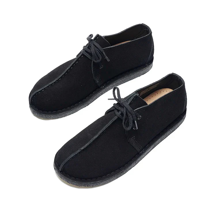 Retro Cowhide Casual Walkers Genuine Leather Men's Desert Boots