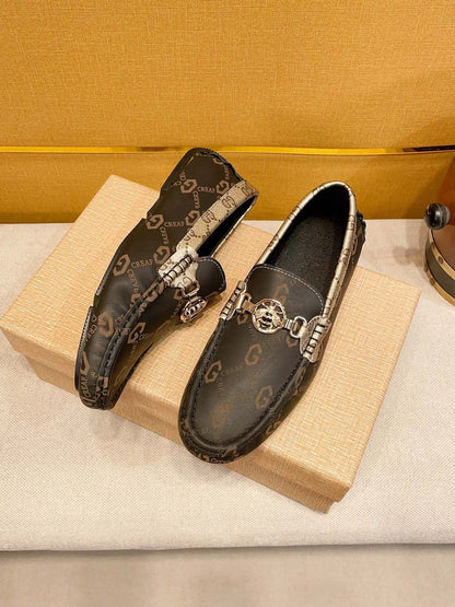 Soft Sole Business  Italian Designer Leather Loafers Shoes for Men