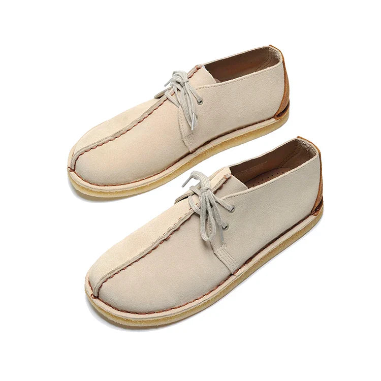 Retro Cowhide Casual Walkers Genuine Leather Men's Desert Boots