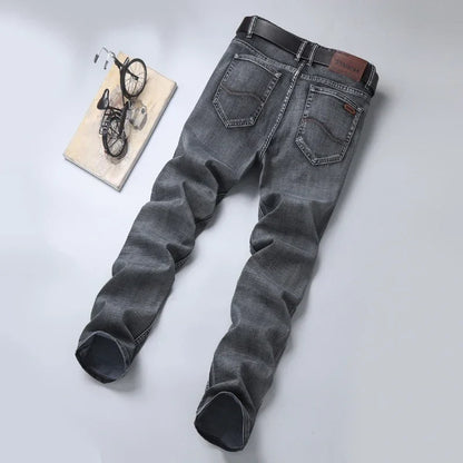 Casual & Stylish Men's Classic Straight Fit Ripped Denim Jeans