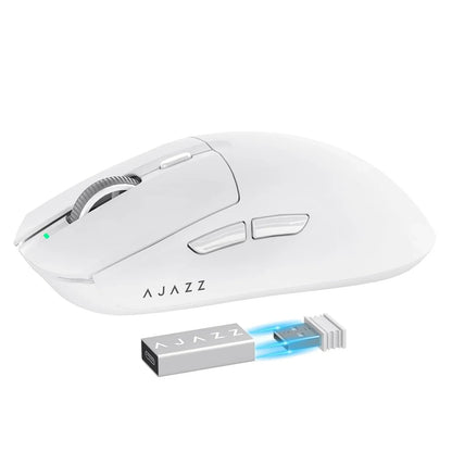 A.JAZZ AJ139 G Pro 4K Wireless Gaming Mouse Ultra-Lightweight 59g with Dual Mode-Wired/2.4Ghz Receiver up to 26K DPI,Ergonomic