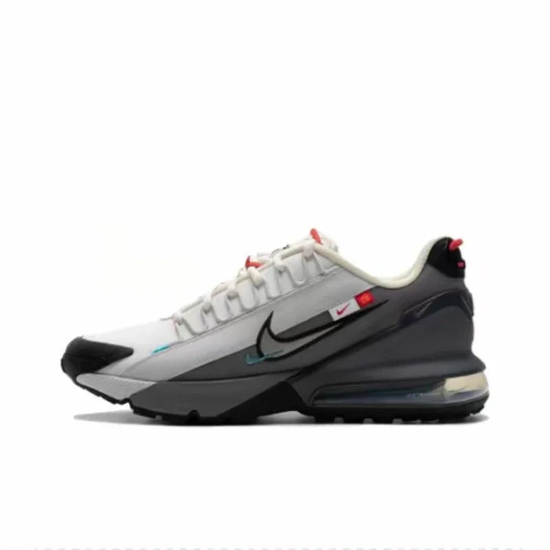 Air Max Pulse Black Red Mesh Men's Cushioned Running Shoes