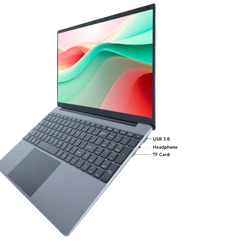 15.6" FHD Laptop 16GB+512GB SSD Intel N5095 Win11 Notebook
