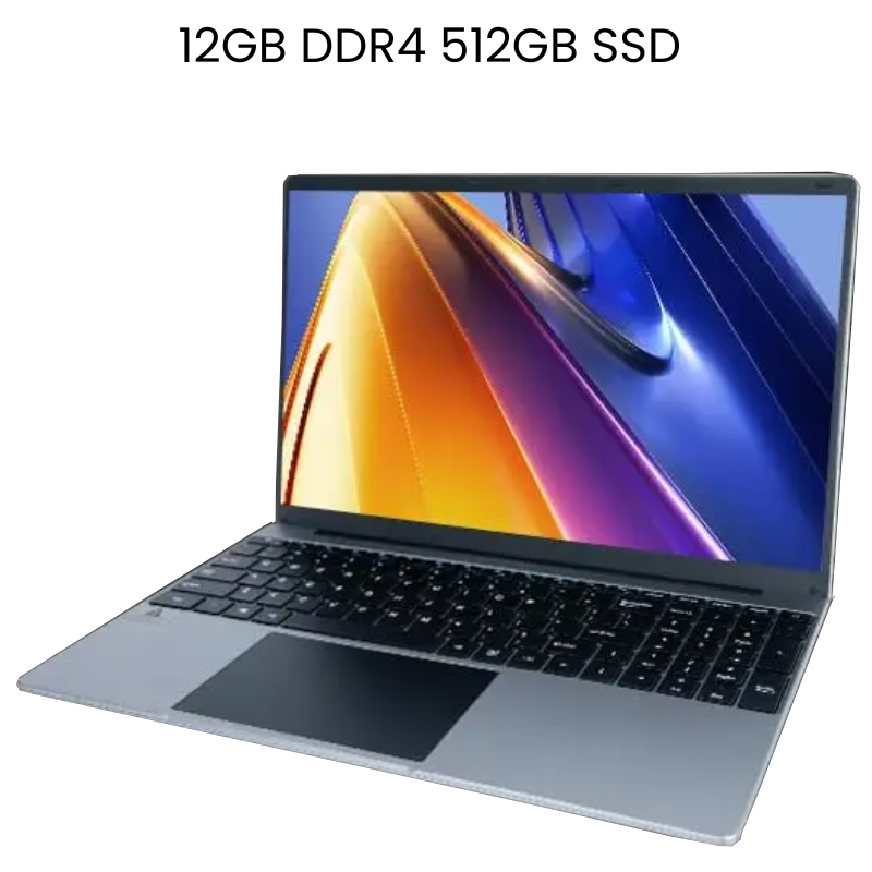 Bestski 15.6" Laptop Intel N5095 12GB RAM 512GB SSD Win11