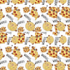 Waffle Yellow & White