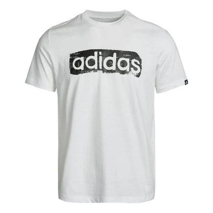 adidas Men’s BRSHSTRK V4 Tee - White Black